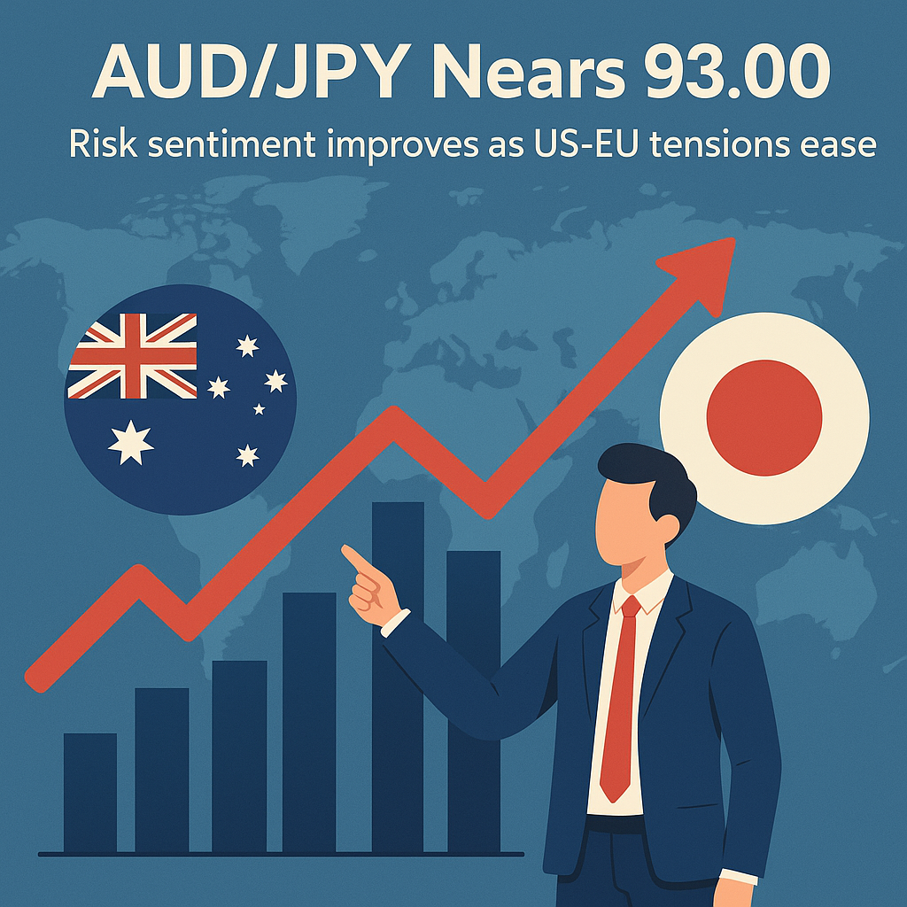 AUDJPY Mendekati 93,00 Seiring Sentimen Risiko Membaik dan Ketegangan AS-UE Mereda