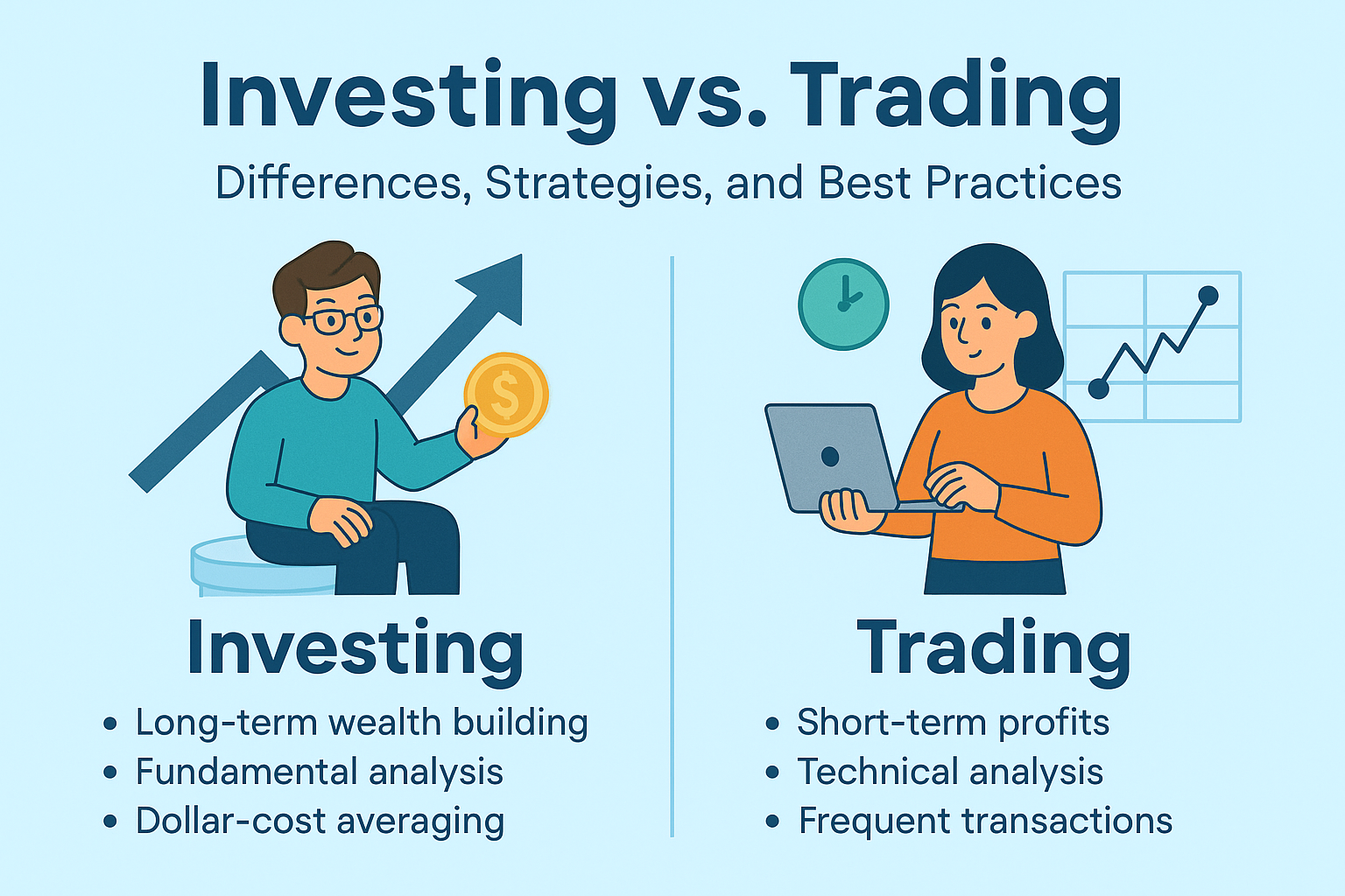 Investasi vs. Perdagangan: Perbedaan, Strategi, dan Pilihan Terbaik