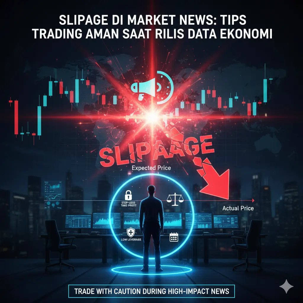 Slippage di Market News: Tips Trading Aman saat Rilis Data Ekonomi