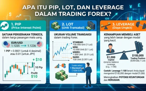 Apa Itu Pip, Lot, dan Leverage dalam Trading Forex?