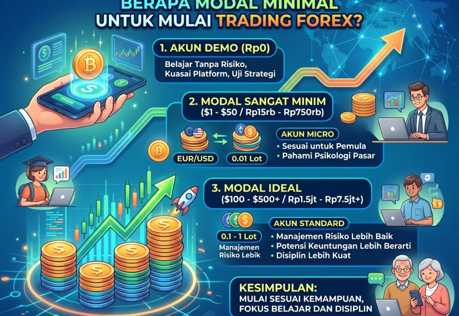 Berapa Modal Minimal untuk Mulai Trading Forex?