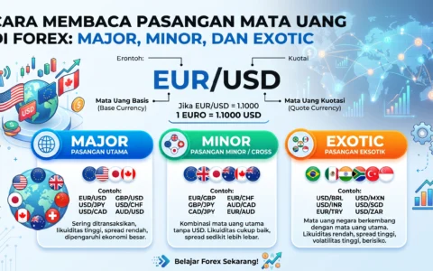 Cara Membaca Pasangan Mata Uang di Forex: Major, Minor, dan Exotic