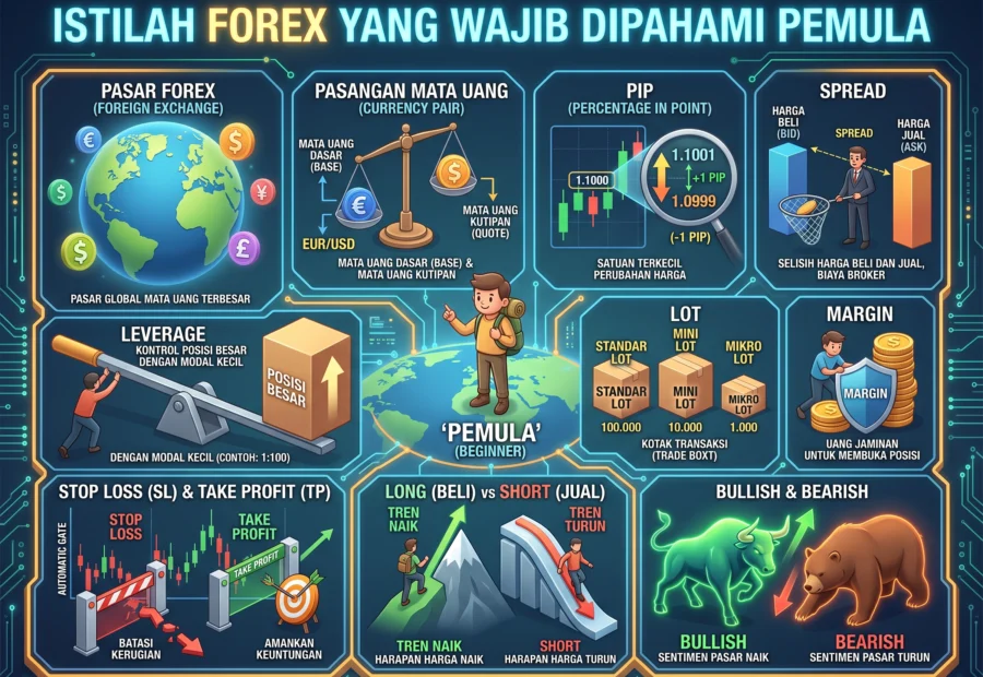 Istilah Forex yang Wajib Dipahami Pemula
