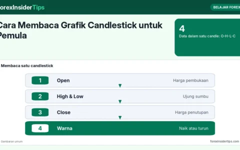 Cara Membaca Grafik Candlestick untuk Pemula: Body, Sumbu, dan Pola Dasar
