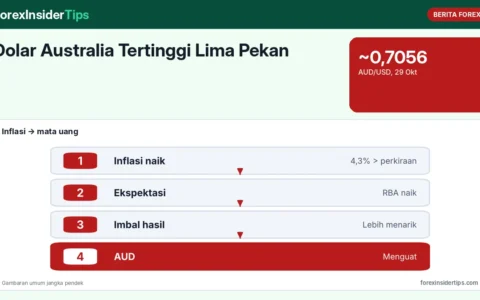 Dolar Australia Tertinggi Lima Pekan: Mengapa Inflasi Tinggi Bisa Membuat Mata Uang Menguat?