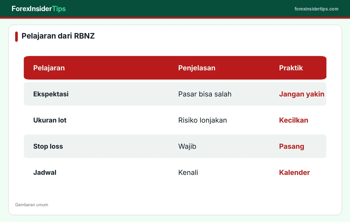 Pelajaran bagi pemula dari kasus RBNZ